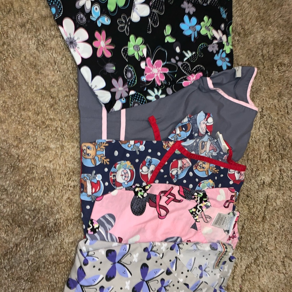 Scrub tops